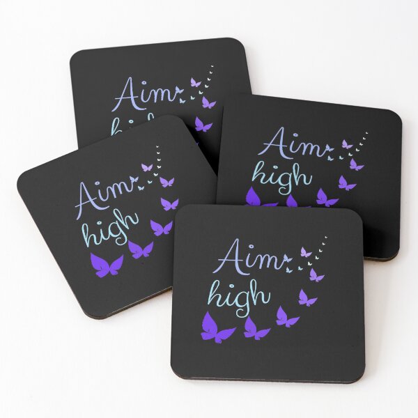 Item preview, Aim High | Purple Butterflies designed and sold by FlorielleFashion.