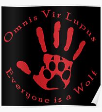 Omnis Vir Lupus Poster