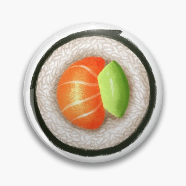 Item preview, salmon avocado maki designed and sold by neniarts.