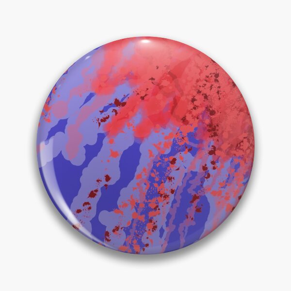 Item preview, Red blue bloody jellyfish designed and sold by MentaLee.