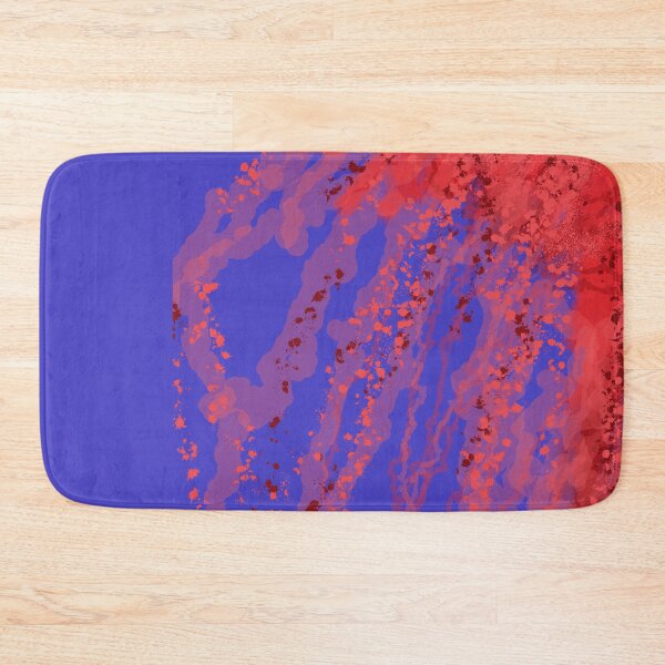 Item preview, Red blue bloody jellyfish designed and sold by MentaLee.