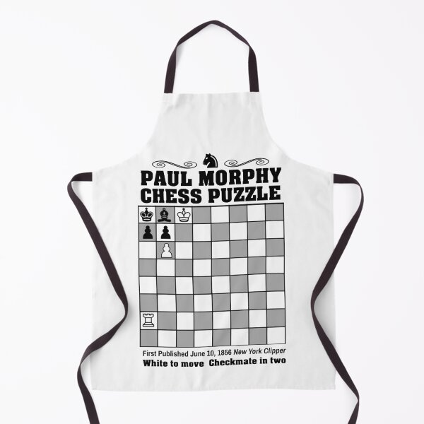 Item preview, Paul Morphy--Chess Puzzle designed and sold by tshdesigns.