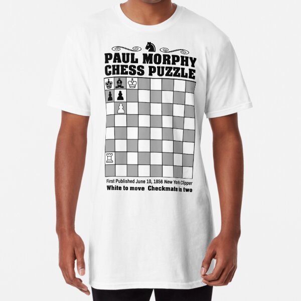 Paul Morphy--Chess Puzzle | iPad Case & Skin