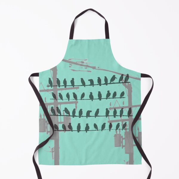 Item preview, Birds On A WIre - Turquoise designed and sold by incarnations.