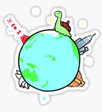 Globetrotter Sheldon Sticker