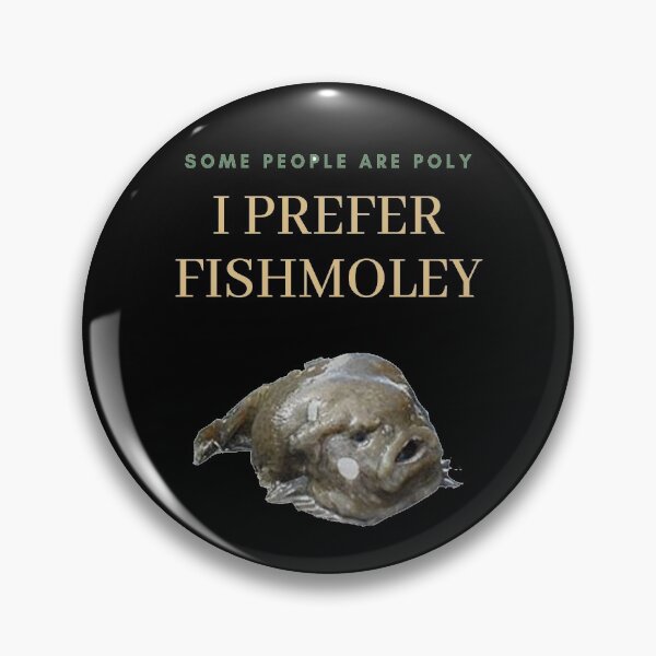 Item preview, 'Poly Fishmoley' Funny Polyamory Design designed and sold by Omniodise.
