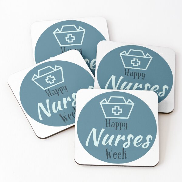 Item preview, Nurses Week Teal designed and sold by R. Leon | Aurora & Douglas.