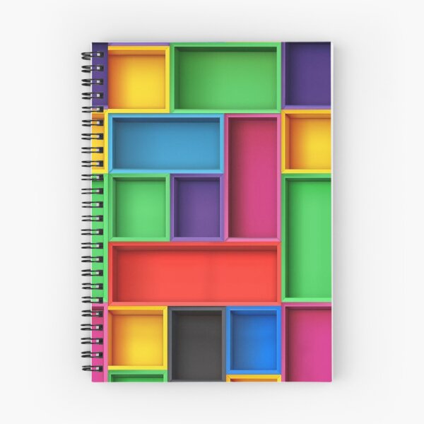 Item preview, Multi Colors Colorful Squares Rectangles Design designed and sold by Opal Print.