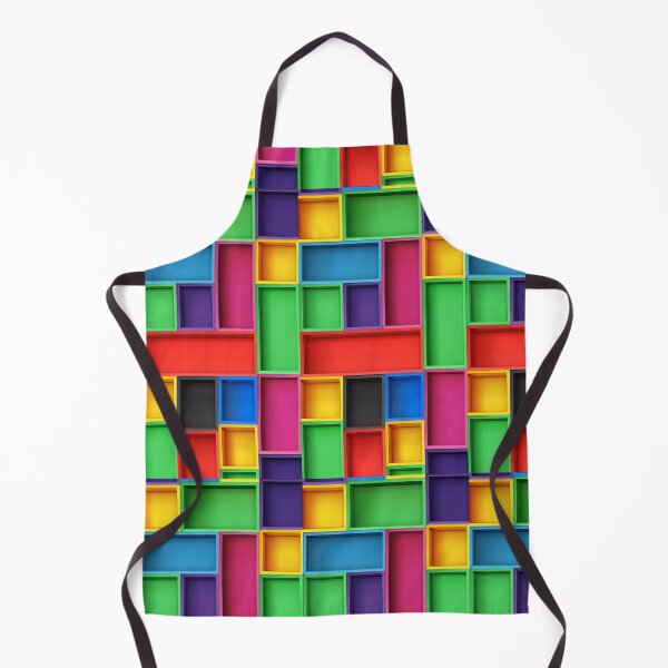 Item preview, Multi Colors Colorful Squares Rectangles Design designed and sold by Opal Print.