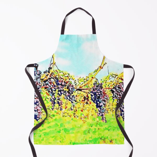 Item preview, Hortus Conclusus: bunches of black grapes in the vineyard designed and sold by Giuseppe Cocco.