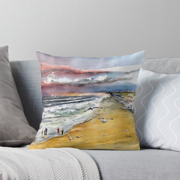 Artikelvorschau, San Clemente Beach - blustery day entworfen und verkauft von Rob Beilby.