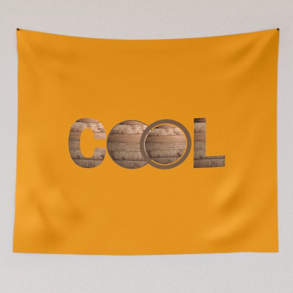 Item preview, COOL wooden text designed and sold by coolteesok.