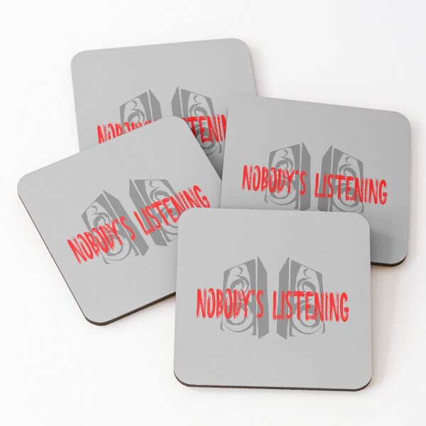 Item preview, Nobody`s listening designed and sold by Black Box Studio.