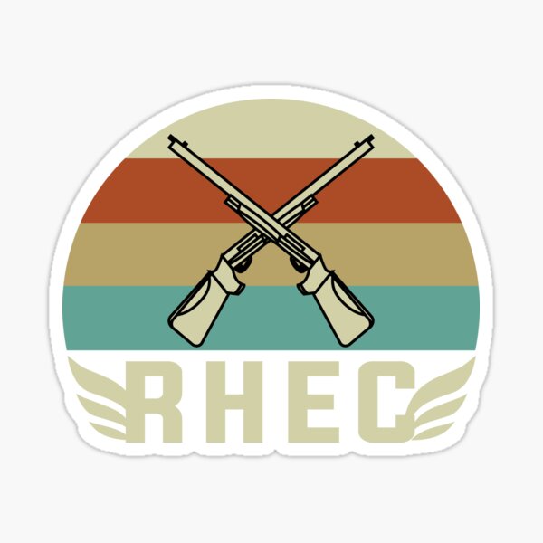 "RHEC Vintage" Sticker for Sale by bdmart33 Redbubble