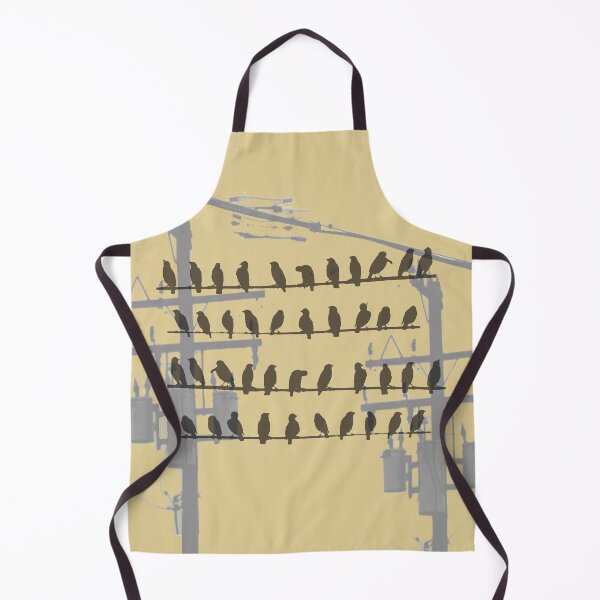 Item preview, Birds On A Wire - Gold designed and sold by incarnations.