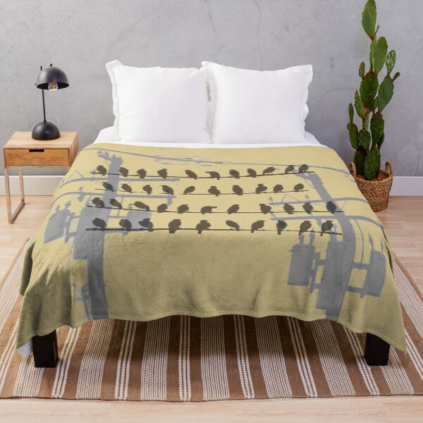 Item preview, Birds On A Wire - Gold designed and sold by incarnations.