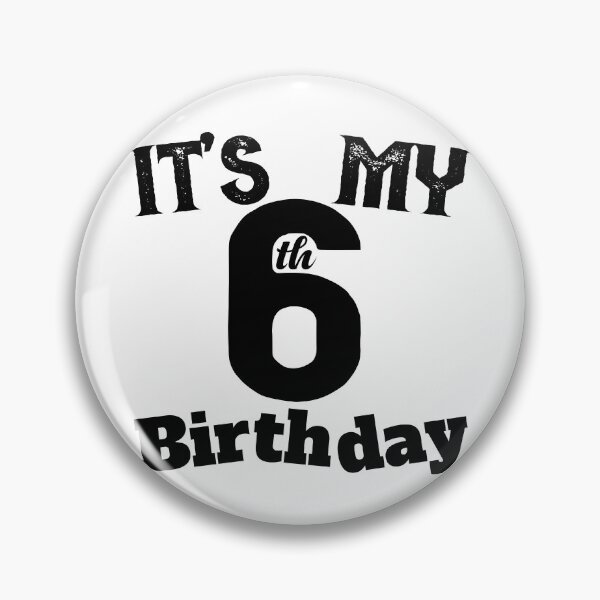 Item preview, Its My 6Th Birthday designed and sold by ADAMYASS.