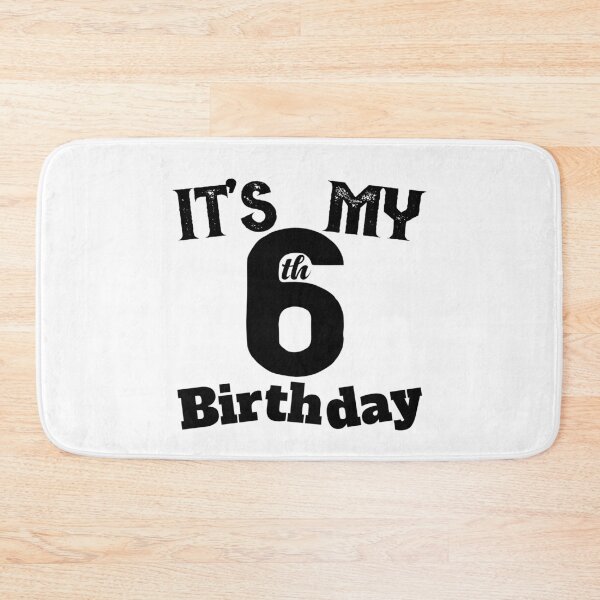 Item preview, Its My 6Th Birthday designed and sold by ADAMYASS.