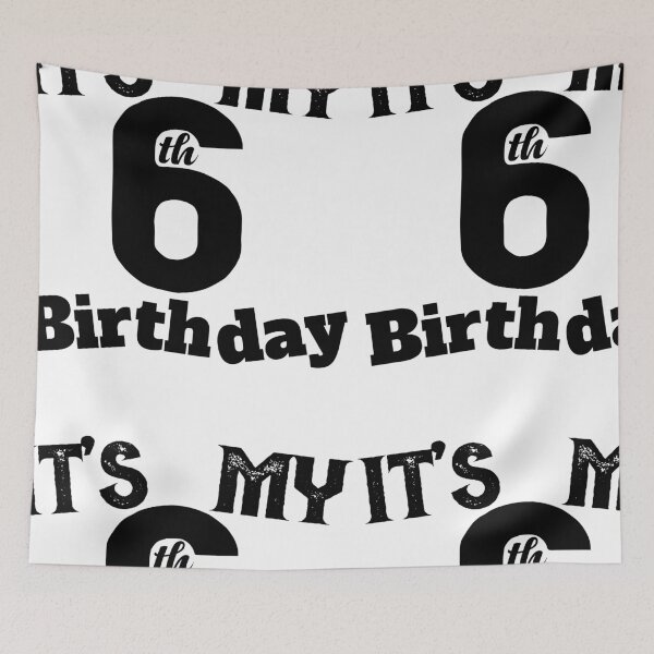 Item preview, Its My 6Th Birthday designed and sold by ADAMYASS.