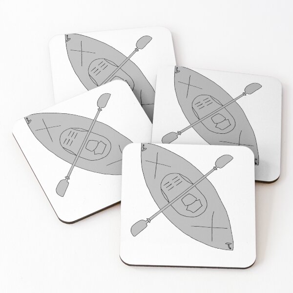 Item preview, Light Gray Kayak designed and sold by Dead On Design.