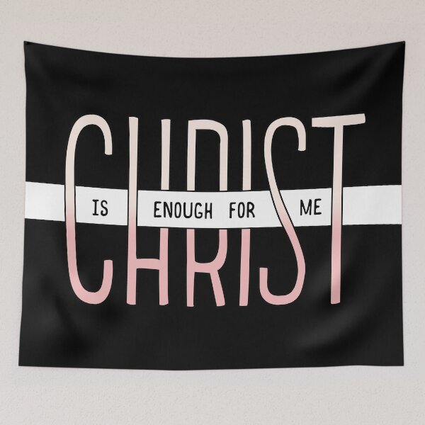 Item preview, Christ is enough for me Hillsong designed and sold by Raquel Quintana.
