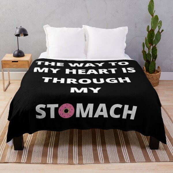 Item preview, The way to my heart is through my stomach designed and sold by theintroverted.