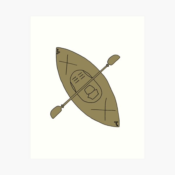Item preview, Dark Earth Kayak designed and sold by Dead On Design.