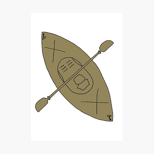 Item preview, Dark Earth Kayak designed and sold by Dead On Design.
