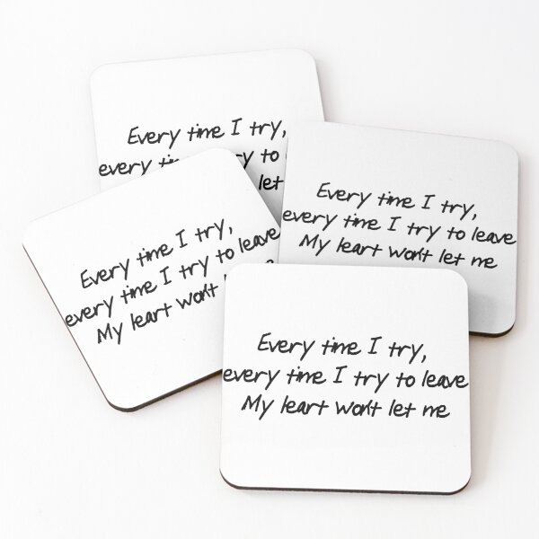 Item preview, heart won't let me designed and sold by Kat Acosta.