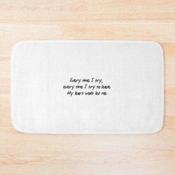 Item preview, heart won't let me designed and sold by Kat Acosta.