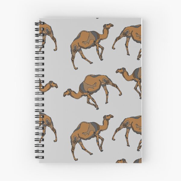 Item preview, minimalistic brown desert dromedary camel illustration designed and sold by The Red Shop.