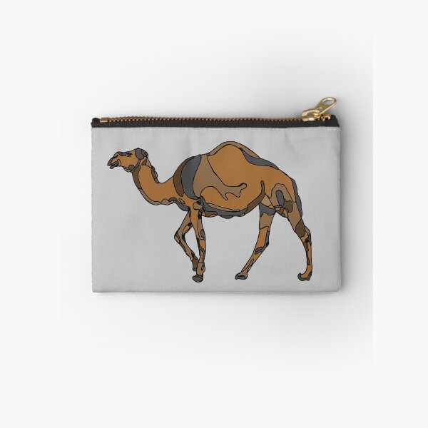 Item preview, minimalistic brown desert dromedary camel illustration designed and sold by The Red Shop.