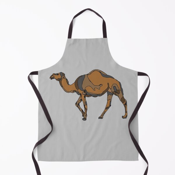 Item preview, minimalistic brown desert dromedary camel illustration designed and sold by The Red Shop.