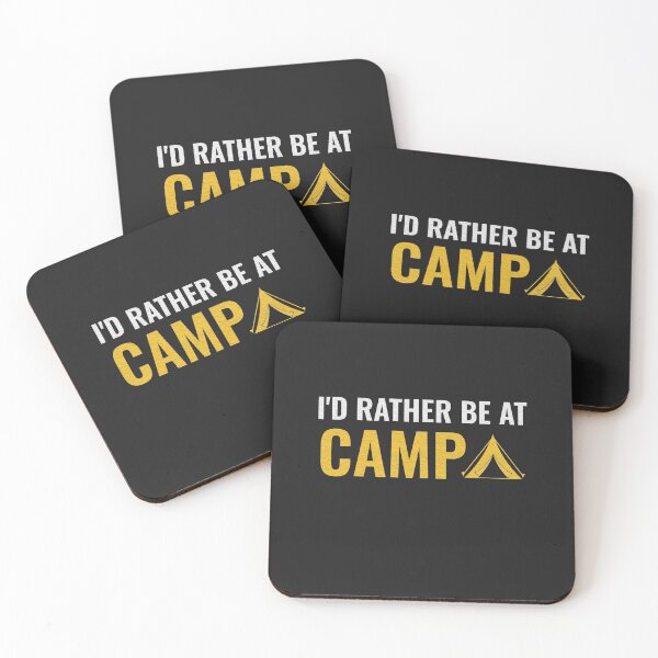Item preview, I'd rather be at camp designed and sold by TINASTORESHOPE.