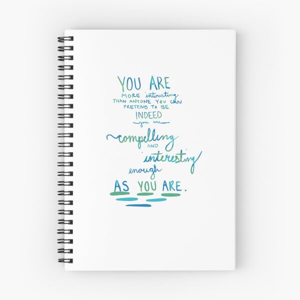 Item preview, You Are More Interesting Than Anyone You Can Pretend To Be designed and sold by beckaadarby.
