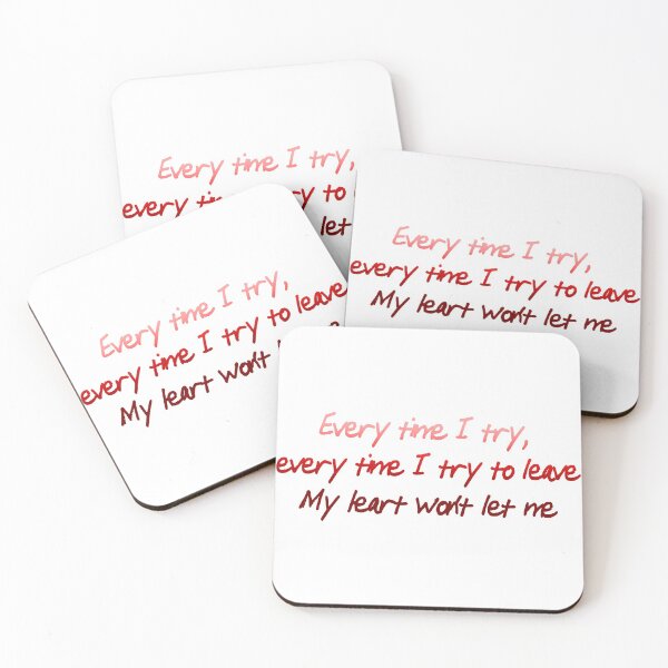 Item preview, heart won't let me 2 designed and sold by Kat Acosta.