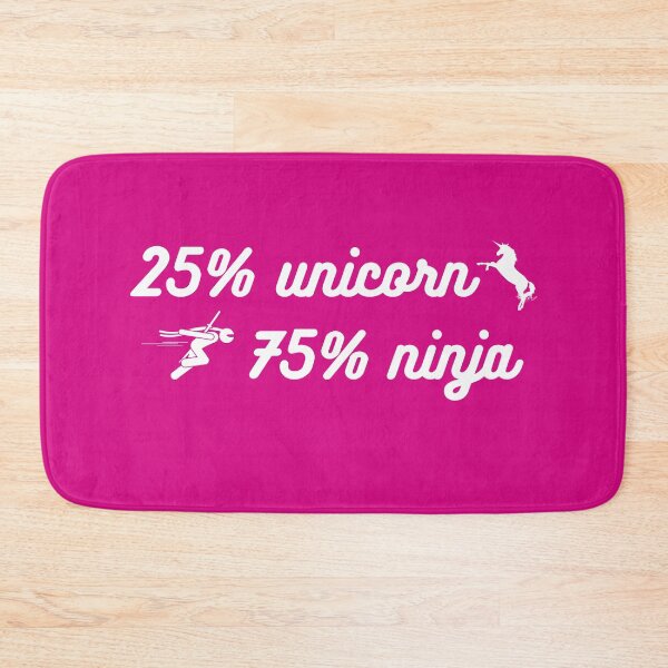 Item preview, 25% Unicorn 75% Ninja designed and sold by coolteesok.