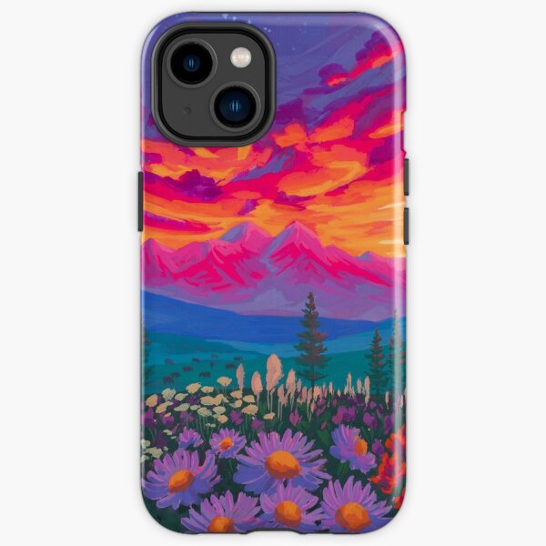 Zodiac Signs As Landscape Paintings - Taurus iPhone Tough Case