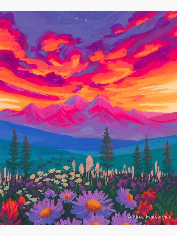 Zodiac Signs As Landscape Paintings - Taurus by Afair937