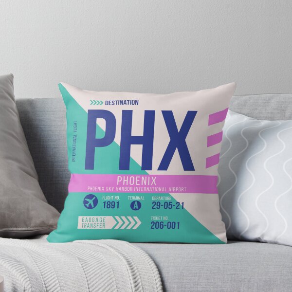 Artikelvorschau, Phoenix (PHX) Flughafencode Gepäckanhänger entworfen und verkauft von SLAG-Creative.