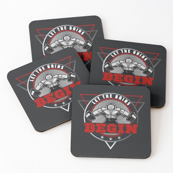 Item preview, Let the gains begin designed and sold by designdroplet.