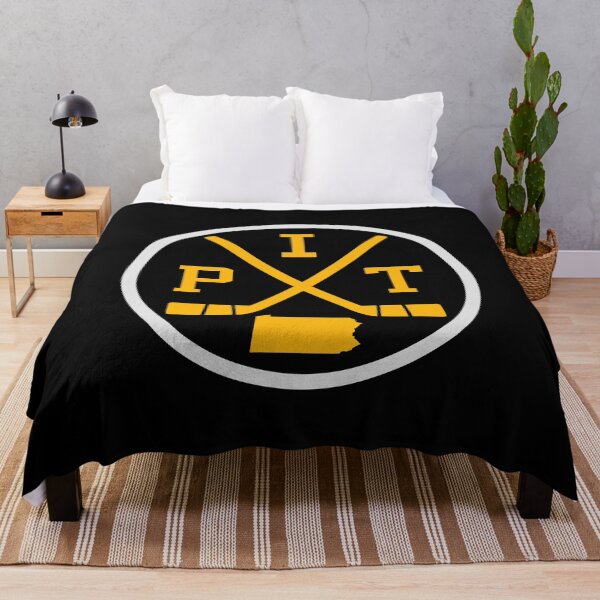 Item preview, Retro Pittsburgh Hockey Emblem Vintage PIT designed and sold by pixeljamz.