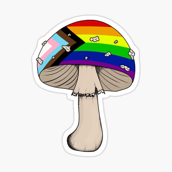Artikel-Vorschau von Progressive Mushroomcore Pride Flag, designt und verkauft von MushroomCore.