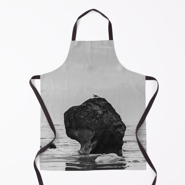 Item preview, Seagull on a Rock ( black and white edit) designed and sold by Grace Feucht.