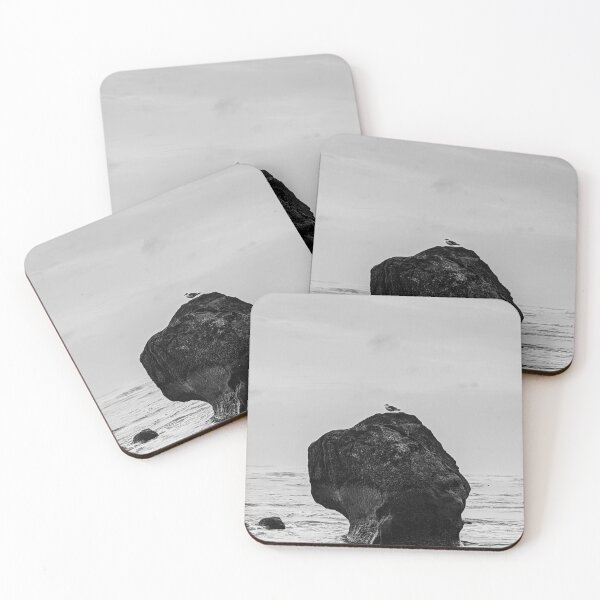 Item preview, Seagull on a Rock ( black and white edit) designed and sold by Grace Feucht.