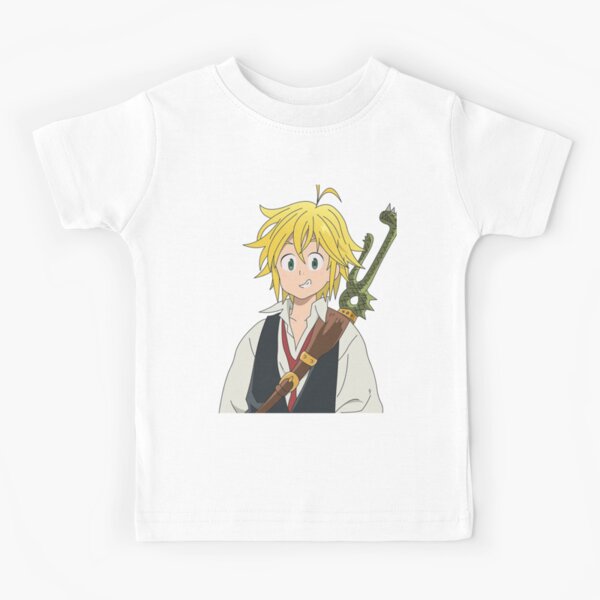 Angry anime boy Kids T-Shirt for Sale by dakalino