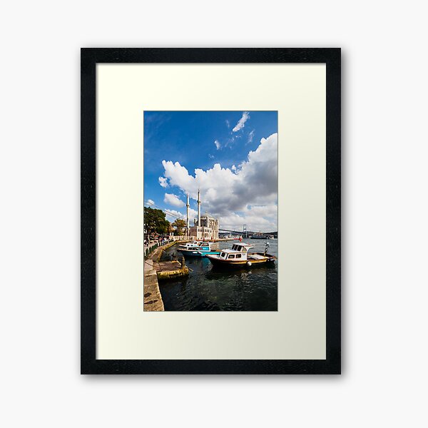 Ortakoy Mosque, Istanbul Framed Art Print