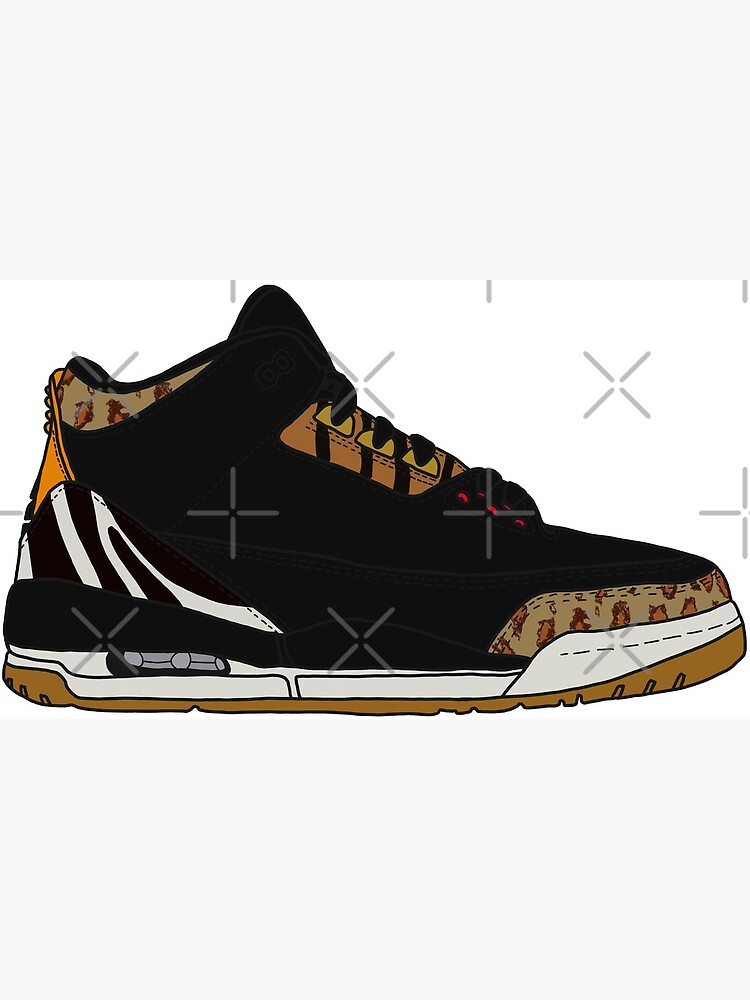 Nike Animal Print Retro Air Jordan III (3) “Animal Instinct”
