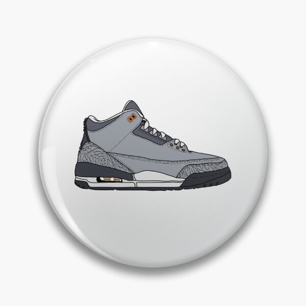 Item preview, Air Jordan III (3) LS “Cool Grey” designed and sold by VOID00000000.