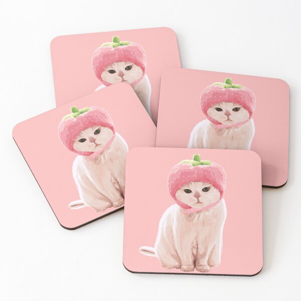 Item preview, Strawberry Cat designed and sold by AwatArt.
